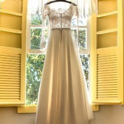 Vestido de Noiva Off White - Ateliê Bem Casada