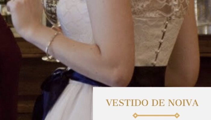 Vestido de noiva curto