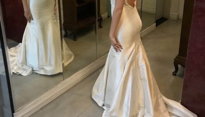 VENDA VESTIDO DE NOIVA Semi Sereia, ALLURE BRIDALS - Loja Black Tie