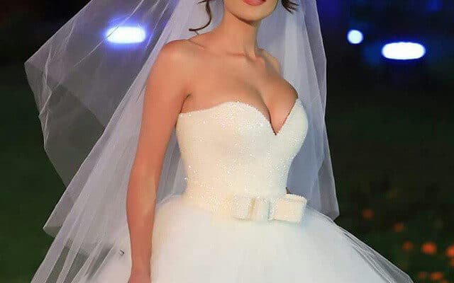 vestido de noiva tomara que caia decote coração